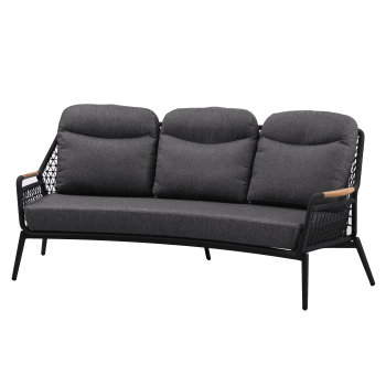 Диван 3-місний зі відкидною спинкою (з подушками) SKANDI ROSE SK 52G / ANTHRACITE